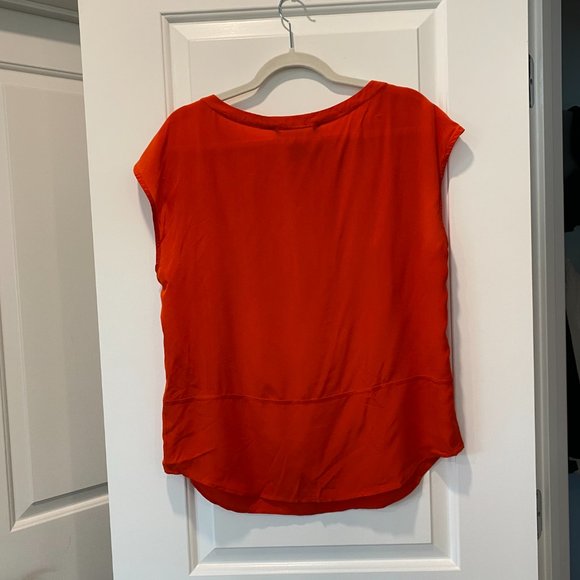 Marc by Mark Jacobs Orange Silk Top - Picture 4 of 5